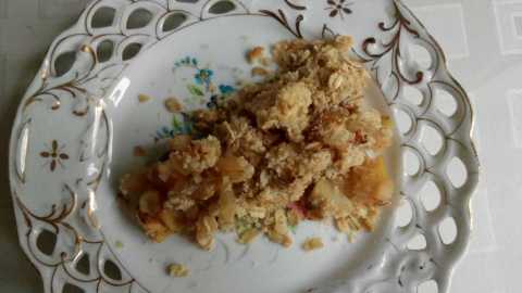 Jablečný crumble