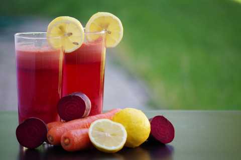 Smoothie z červené řepy